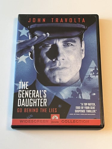 The general's daughter (Region 1, ej svensk text). Beg. DVD
