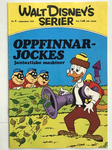 Walt Disney´s Serier - 1970:9 FN