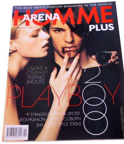 Arena Homme Plus magazine No.11 Spring/Summer 1999-Playboy 2000 Issue-1040g