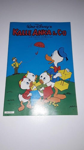 Kalle Anka 1978 nr 9 Reklam Jag-böckerna sitter fast VF-NM