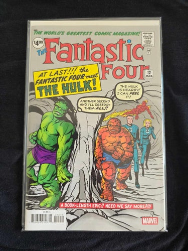 Fantastic Four (1961 1st Series) Facsimile Edition #12