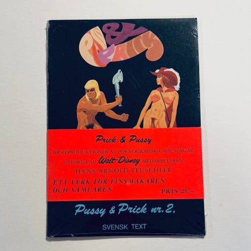 Hans-Arnold Teuschler Pussy & Prick nr 2 erotisk pornografisk serie