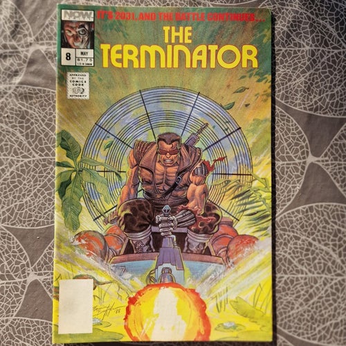 The Terminator 1990 #8 MAY VF+ Beg Pris 199 Frakt 89