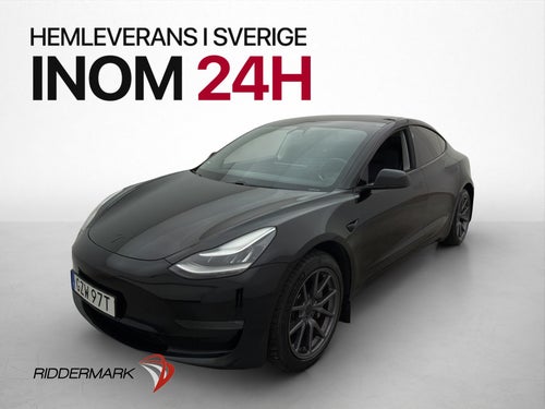 Tesla Model 3 Long Range AWD Kamera Dragkrok Svensksåld