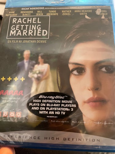 Rachel getting married inplastad blu-ray