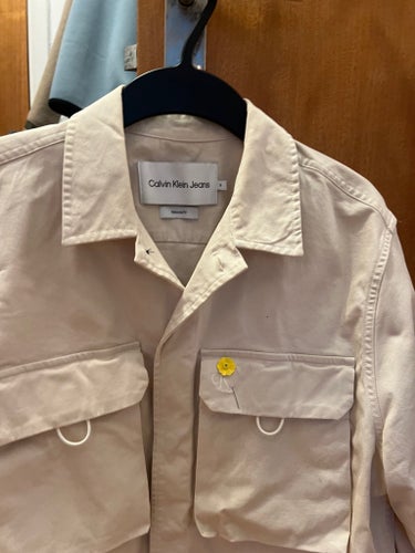 Calvin Klein Jeans beige skjorta, storlek m