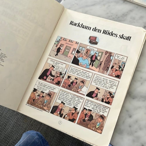 Rackham den Rödes skatt av Hergé, 1974