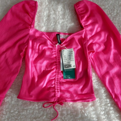 Ny rosa blus, storlek S