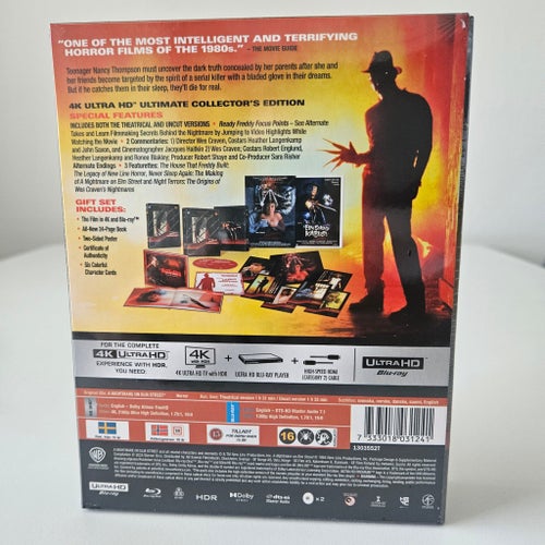 A Nightmare on Elm Street - 4K Ultra HD + Blu-ray Collector's Edition - NYTT!