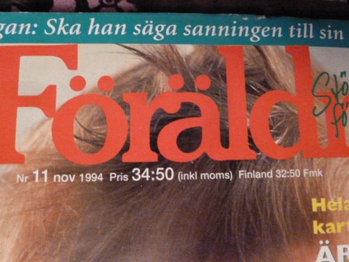VI FÖRÄLDRAR, 1994 NO. 11, TIDNING, 20 VÄGAR TILL ETT BÄTTRE SEXLIV