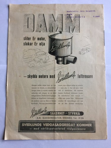 Motorföraren nr 9 från 1942