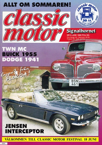 Classic 1989-6 Jensen Interceptor..TWN..Buick 1955.Dodge
