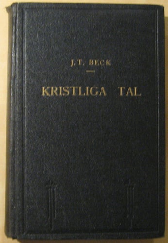 Kristliga tal / J. T. Beck