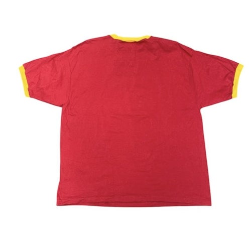 Majestic Hardwood Classics Atlanta Hawks NBA Red Tshirt, Basket, XXXLarge