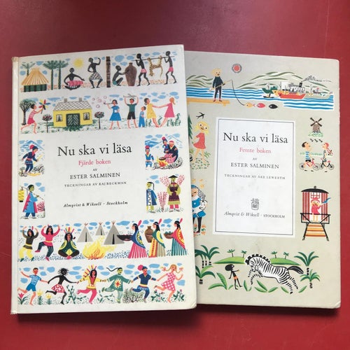 NU SKA VI LÄSA Fjärde boken + Femte boken Ester Salminen Kaj Beckman