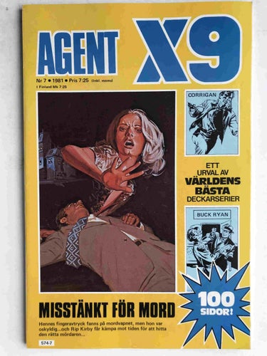 Agent X9 - 1981:7 VF
