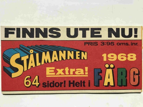 Prärieserier 1968:8 Arkivex!