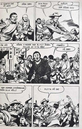 TEX WILLER - KANSAS-SERIEN 1979 nr 6 FN Samlarex WESTERN ÄVENTYR ACTION GERONIMO