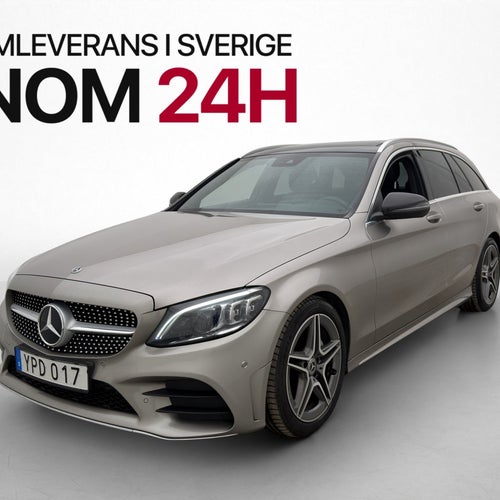 Mercedes-Benz C200 d 200 T d 150hk AMG Pano Cockpit Kamera Navi