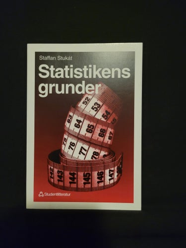 Statistikens grunder av Staffan Stukát (1993)