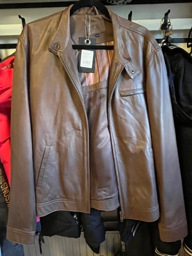 Dressmann brun jacka, storlek L