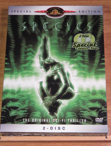 Species Natasha Henstridge 2-disc Ny & Inplastad!