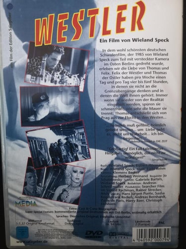 Westler (1985) Wieland Speck med Sigurd Rachman, Rainer Strecker.