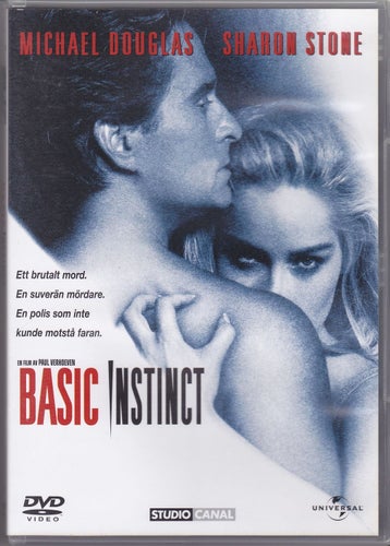 DVD / Basic Instinct / Michael Douglas, Sharon Stone / Nära Nyskick