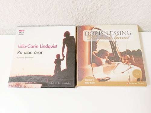 2st Ljudböcker Kvinnliga Författare 8CD Lindquist Lessing Ro Utan Åror mfl