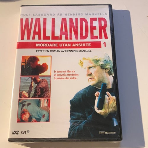Wallander - Mördare utan ansikte (DVD) - ny