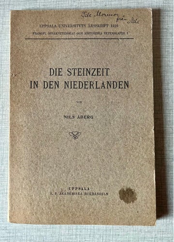 Die Steinzeit in den Niederlanden - Nils Åberg