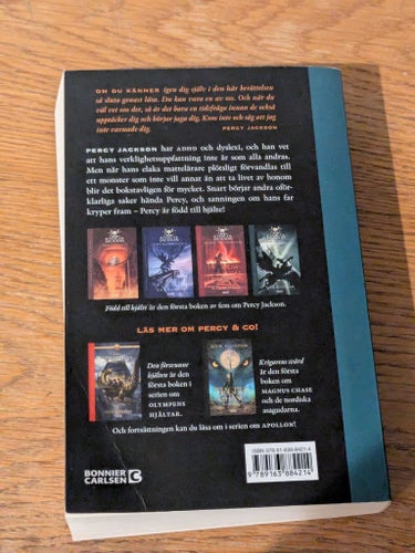 Percy Jackson: Född till hjälte av Rick Riordan, 2005