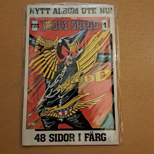 P: Magnum Comic Presenterar Judge Dredd Nr. 1 1991