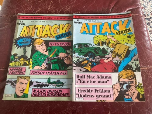 ATTACK SERIEN Nr 2 1983, ATTACK SERIEN Nr 7 1983