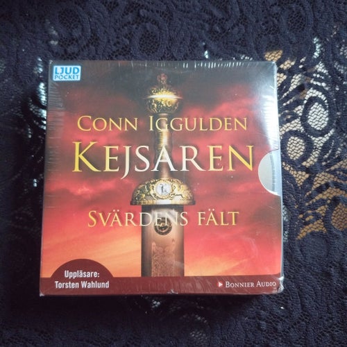 Inplastad - Ljudbok: Kejsaren: Svärdens fält av Conn Iggulden (Ljudpocket)