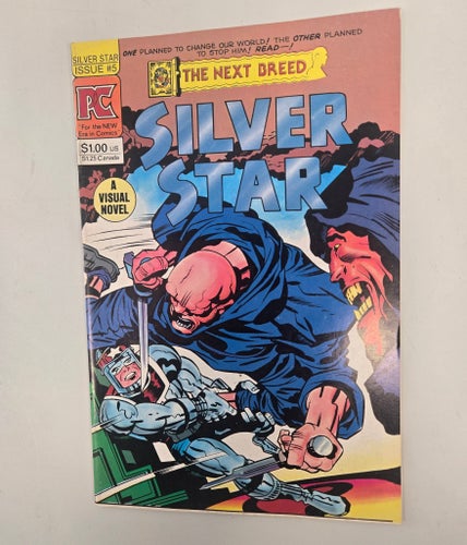 Silver Star #5 av Jack Kirby, 1983