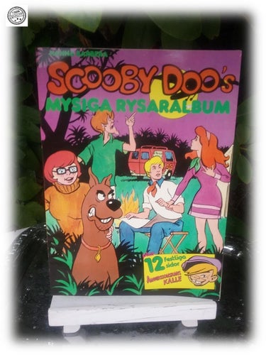 Scooby Doo tidning 1974 Hanna Barbera Productions tryck i Spanien