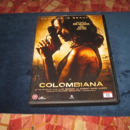 COLOMBIANA MED ZOE SALDANA