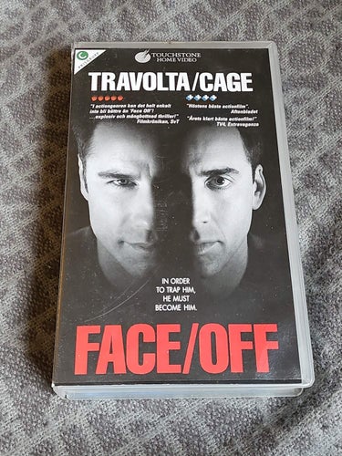 Face/Off - John Travolta, Nicolas Cage VHS