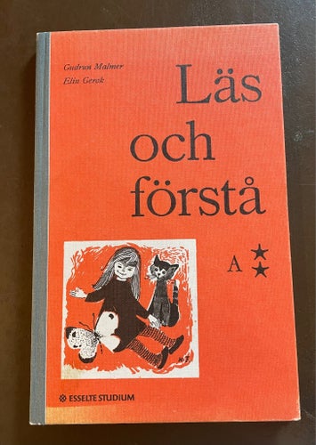 Läs och förstå A av Gudrun Malmer och Elin Gerok, 1975