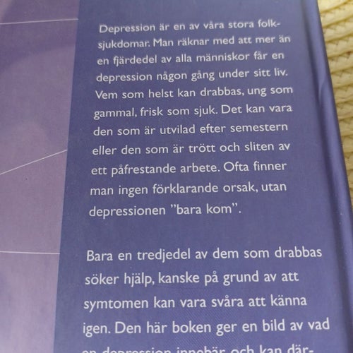 När någon i din närhet har en depression av Christina Gustavson, 2004