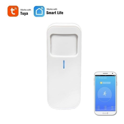 Tuya WiFi Rörelse Detektor PIR Motion Sensor batteridriven