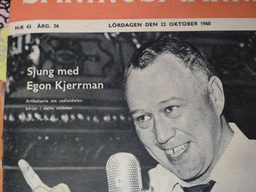 VECKO TIDNINGEN SÅNINGSMANNEN, ÅRG. 56, NR 43, SJUNG MED EGON KJERRMAN