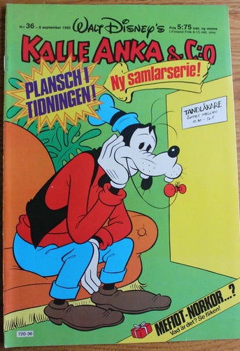 KALLE ANKA 1982 NR 36