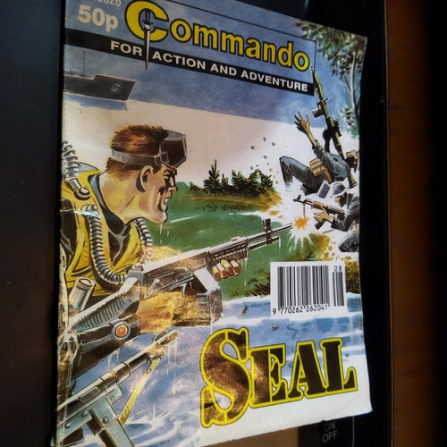 Commando no 2826 Seal. Seriepocket. Good plus