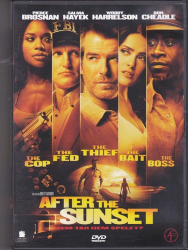 DVD / After The Sunset / Salma Hayek, Pierce Brosnan / Nära Nyskick