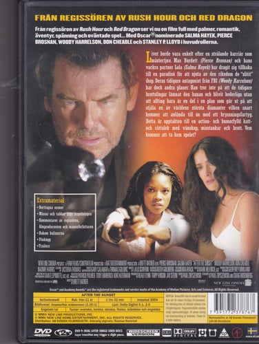 DVD / After The Sunset / Salma Hayek, Pierce Brosnan / Nära Nyskick