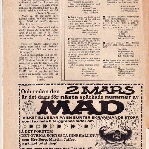 MAD 1977-1