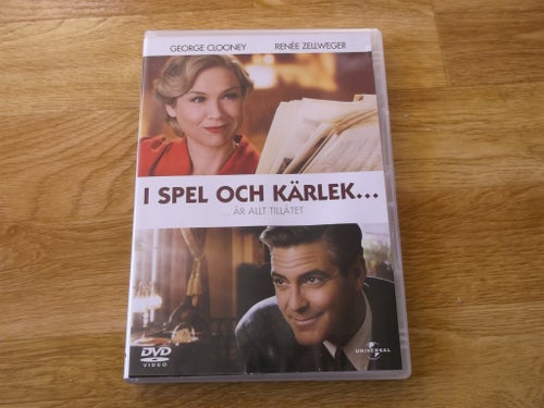 I spel och kärlek Leatherheads Renée Zellweger George Clooney dvd