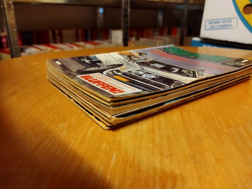 Samling Seriemagasinet 1987 flera nummer 7 styck
